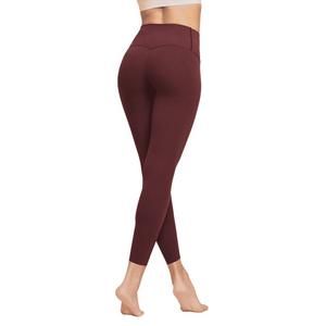 Nike Women's Zenvy High-Waisted 7/8 Leggings - Burgundy