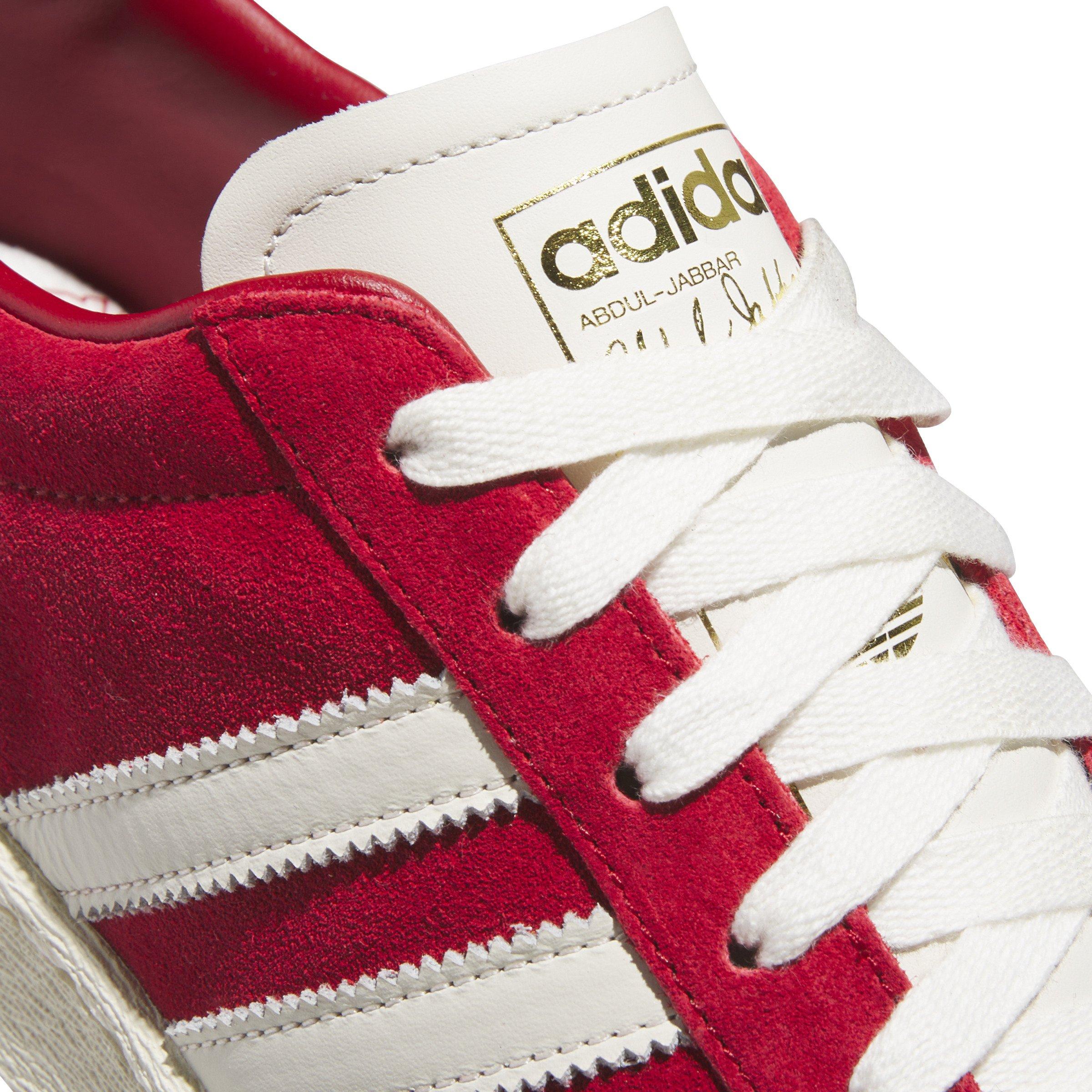 adidas Jabbar Lo "Team Power Red 2/Cream White/Gold Metallic" Unisex Shoe - RED Thumbnail View 7