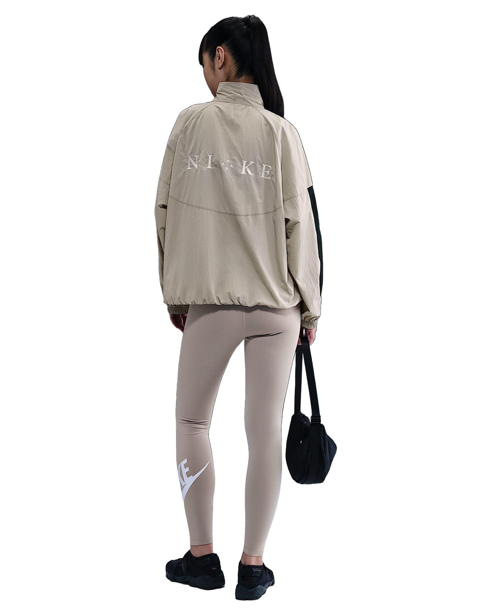 Nike Women's Sportswear Classics High-Waisted Graphic Leggings - Beige - BEIGE Thumbnail View 2