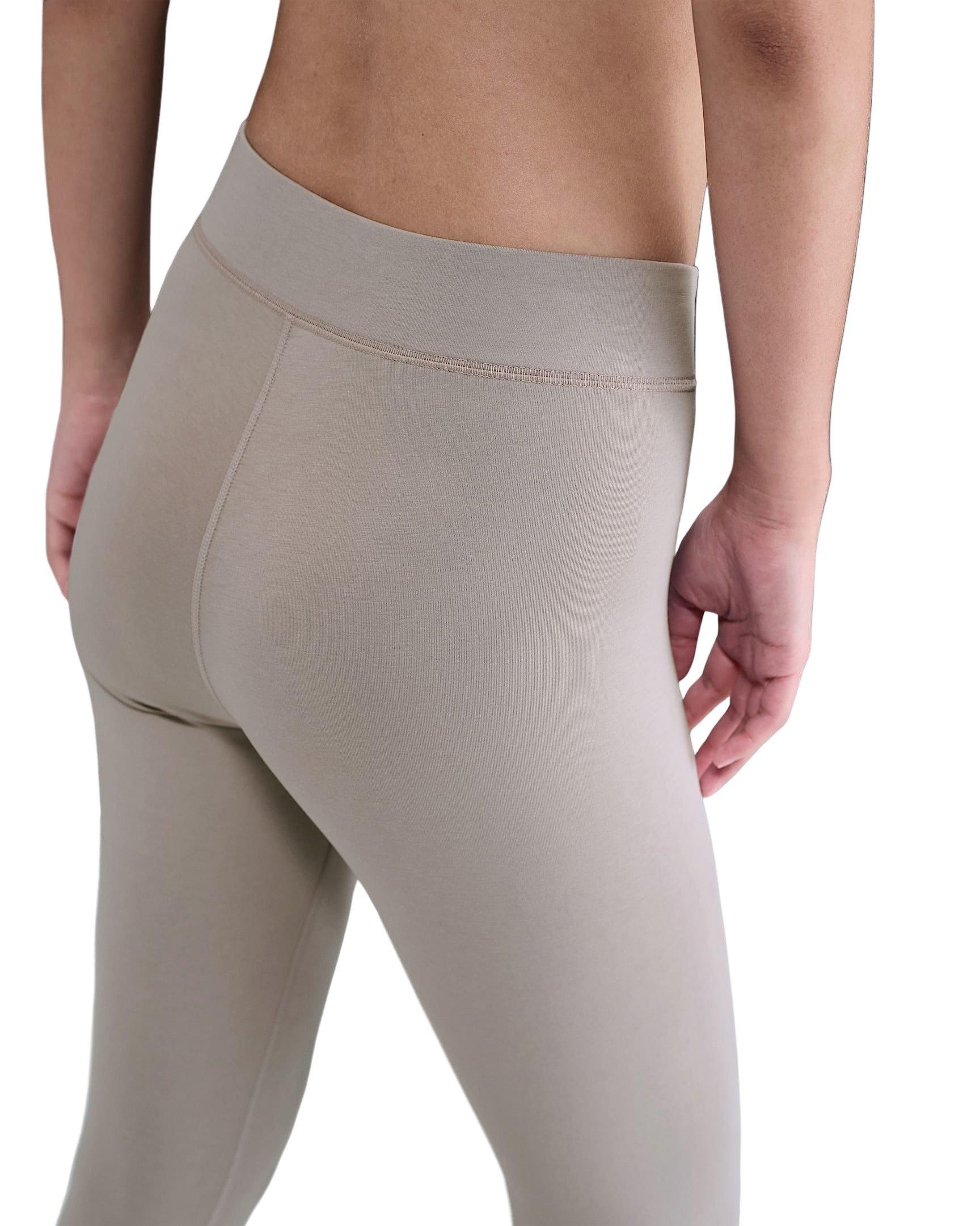 Nike Women's Sportswear Classics High-Waisted Graphic Leggings - Beige - BEIGE Thumbnail View 4