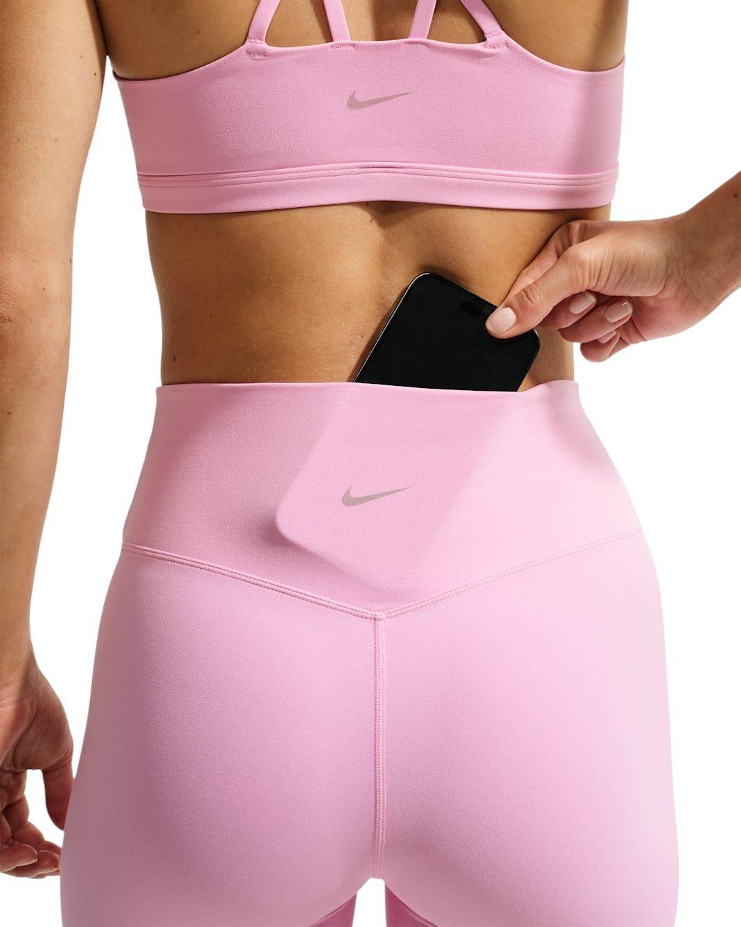 Nike Women's Zenvy High-Waisted 5" Biker Shorts - Pink - PINK