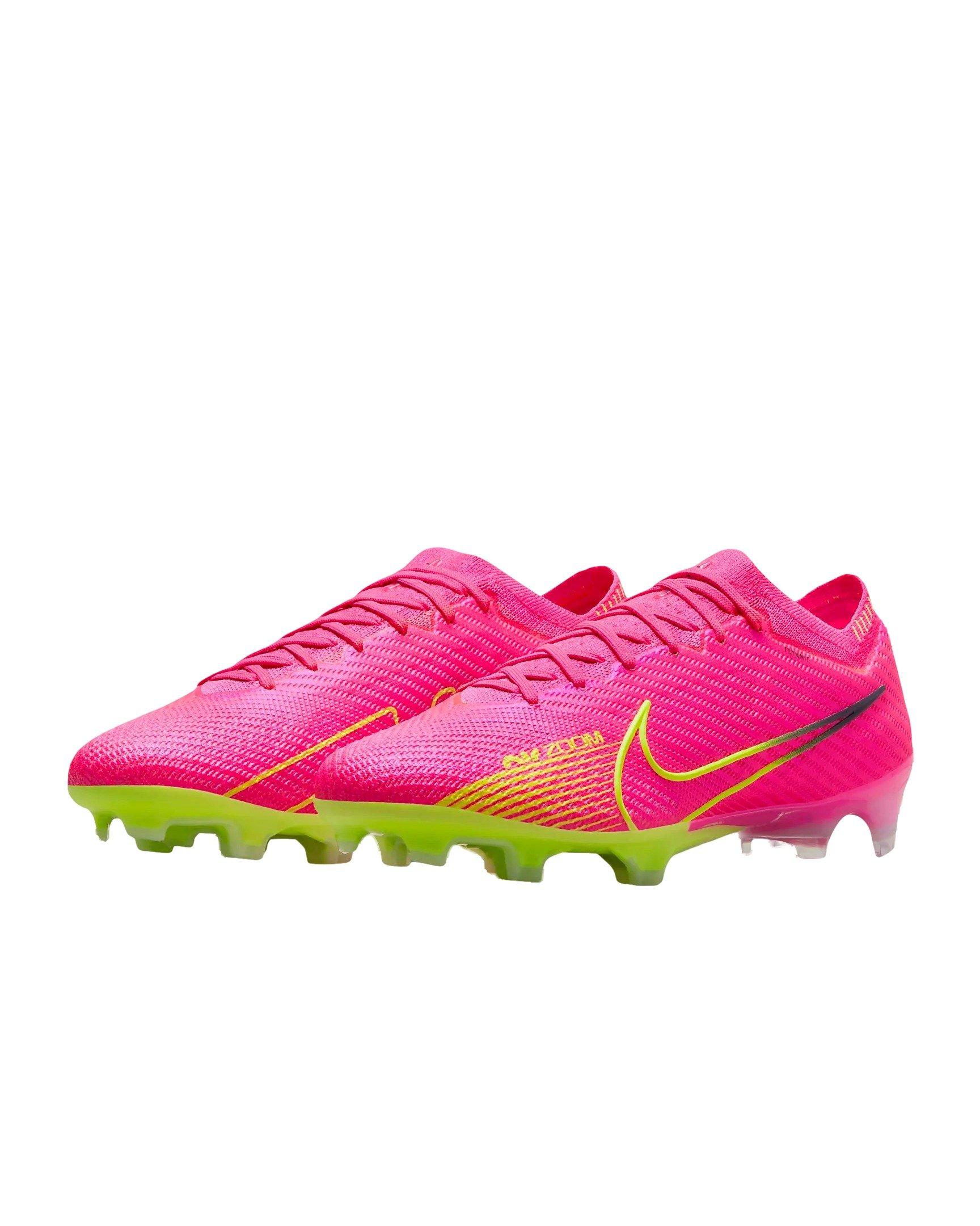 Football Boots Nike Zoom Vapor 15 Elite SG-Pro Pink Blast-Volt-Gridiron -  Fútbol Emotion