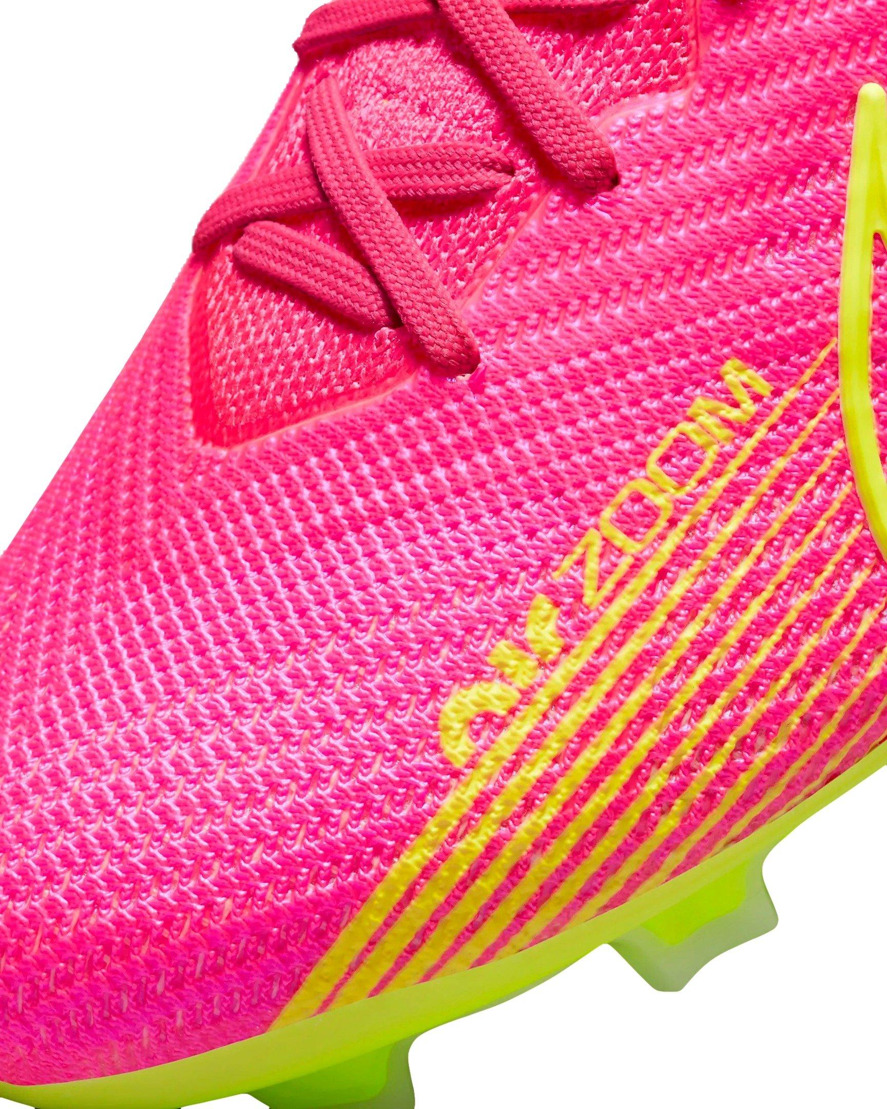 Football Boots Nike Air Zoom Mercurial Vapor 15 Elite FG Pink  Blast-Volt-Gridiron - Fútbol Emotion