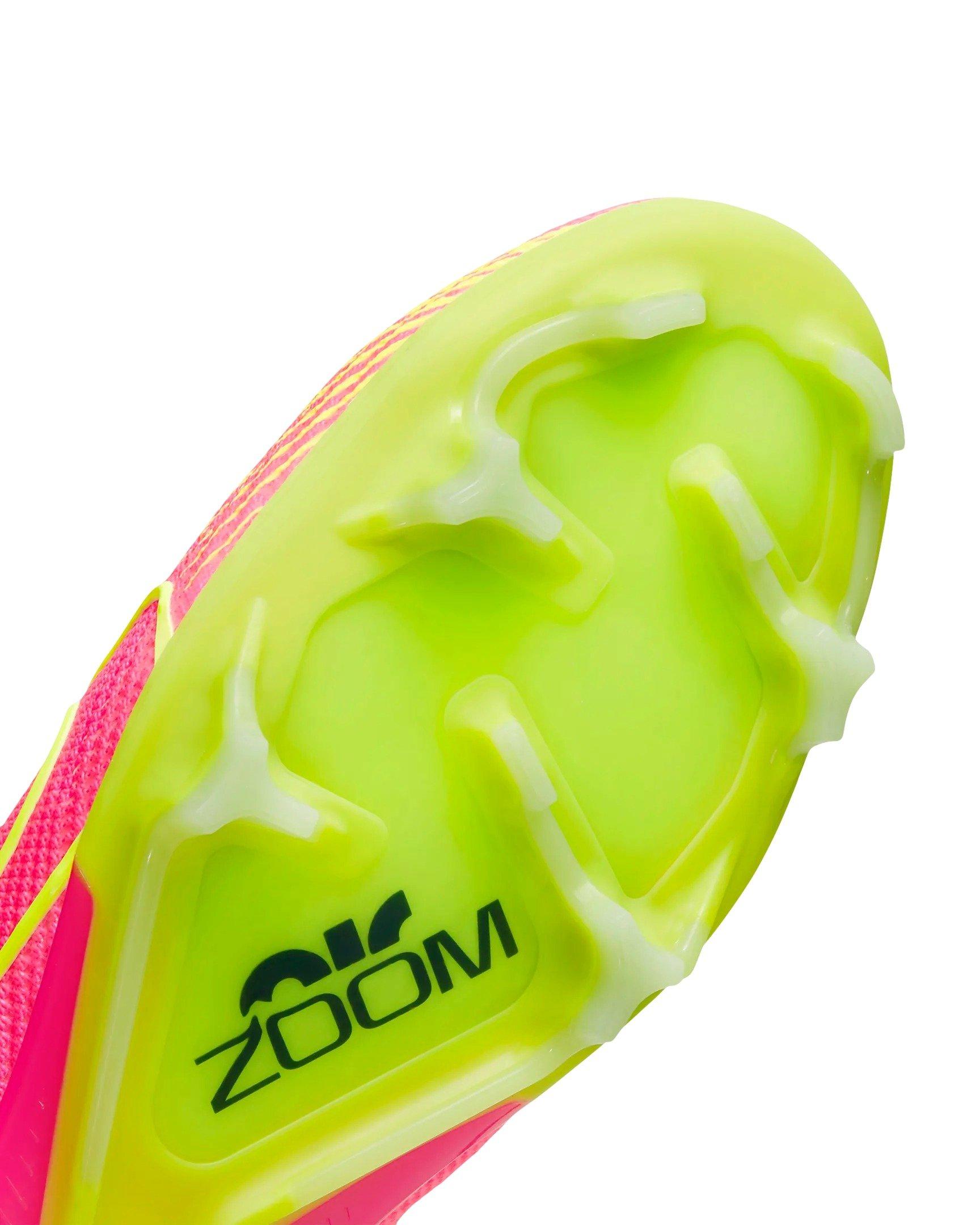 Football Boots Nike Air Zoom Mercurial Vapor 15 Elite AG-Pro Pink  Blast-Volt-Gridiron - Fútbol Emotion