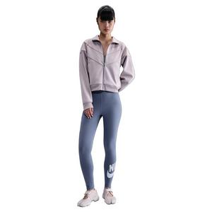 Nike Women's Sportswear Classics High-Waisted Graphic Leggings - Blue