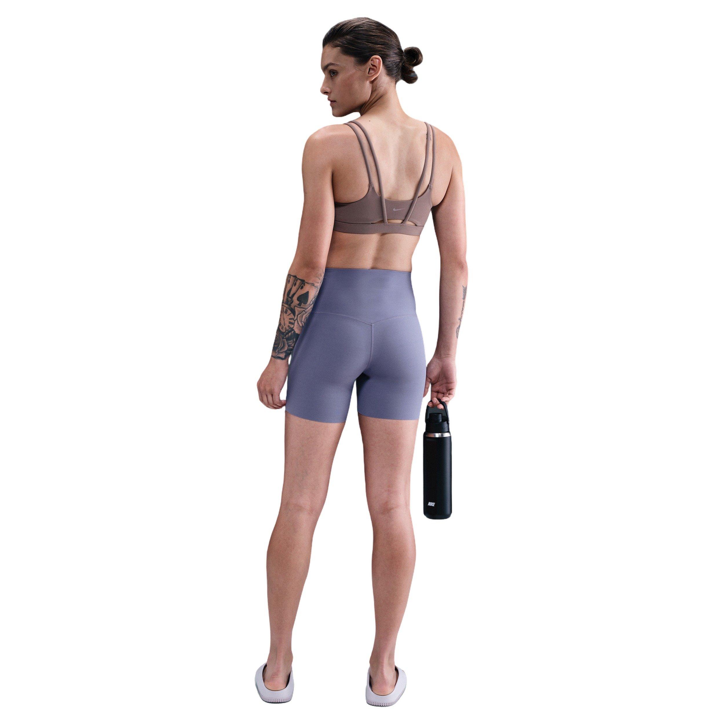 Nike Women's Zenvy High-Waisted 5" Biker Shorts - Blue - BLUE Thumbnail View 2