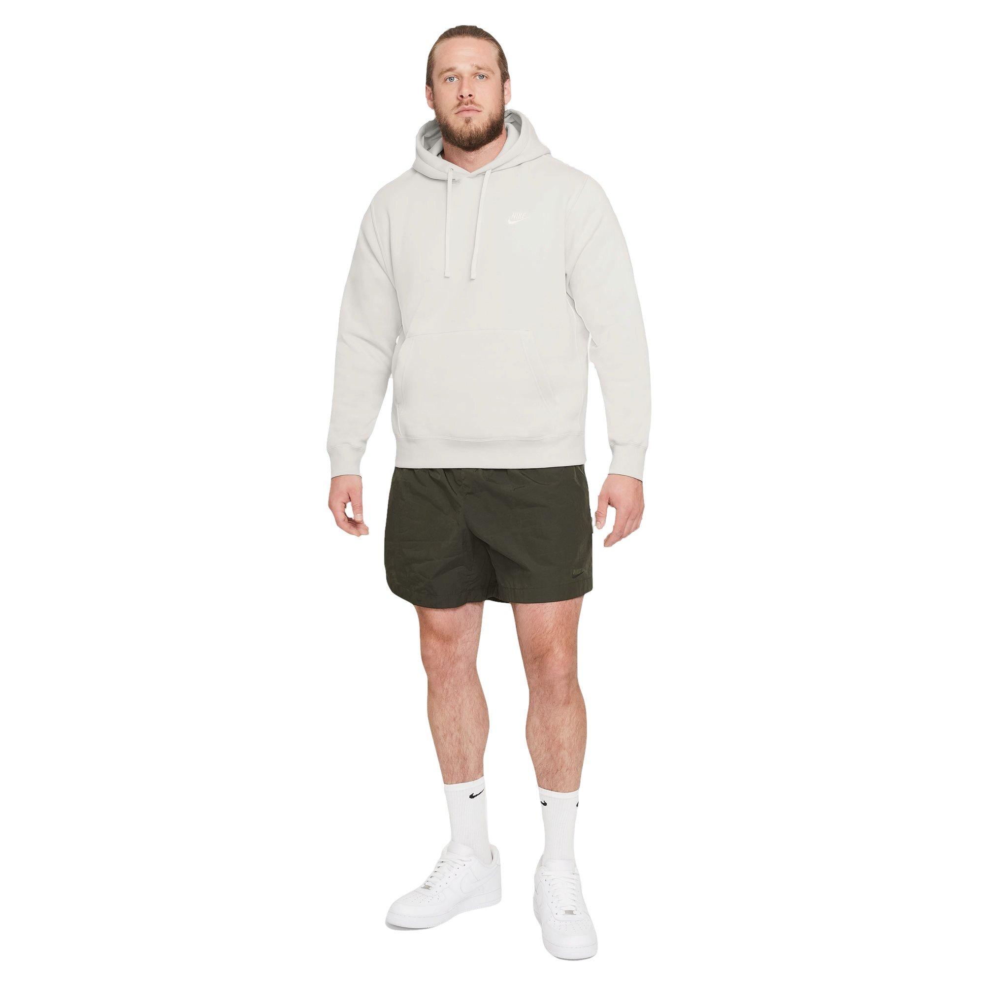 Nike Men's Sportswear Club Fleece Pullover Hoodie-Cream - CREAM Thumbnail View 5