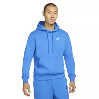 Nike Men's Sportswear Club Fleece Pullover Hoodie - Blue - Hibbett