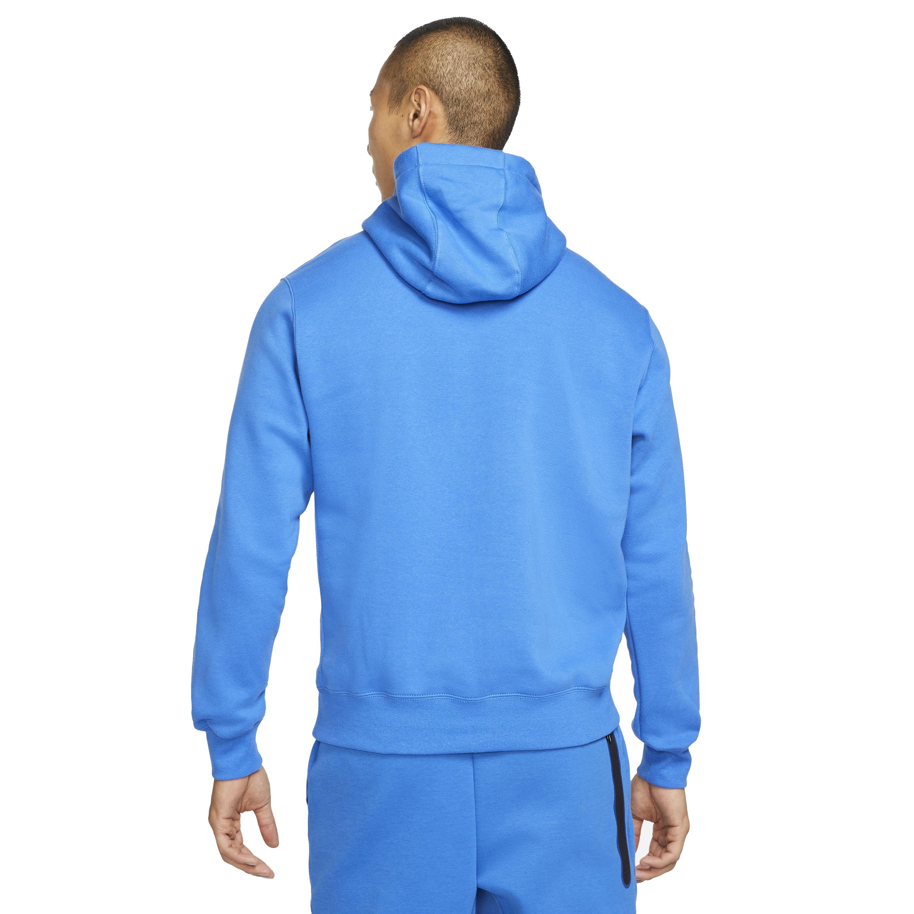 Nike Men's Sportswear Club Fleece Pullover Hoodie - Blue - Hibbett