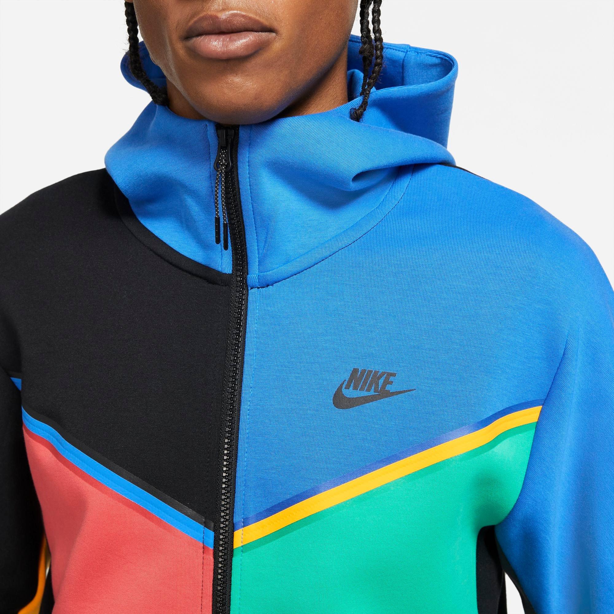 Nike tech 2025 fleece hoodie multicolor