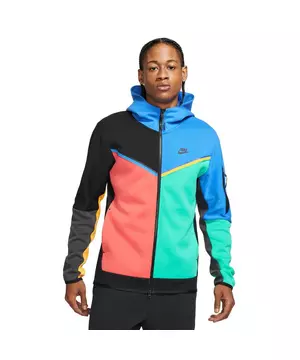 Nike Men's Sportswear Tech Fleece "Multi-Color" Full-Zip