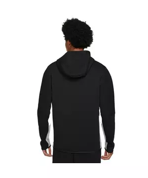 Nike Men's Sportswear Tech Fleece Black/Grey Full-Zip Hoodie - Hibbett