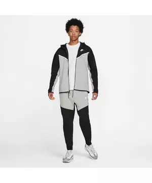 Nike Fleece "Black/Grey" Full-Zip Hoodie - Hibbett | Gear
