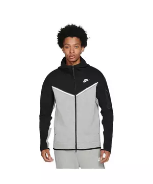 Word gek Bevatten Buiten Nike Men's Sportswear Tech Fleece "Black/Grey" Full-Zip Hoodie - Hibbett |  City Gear