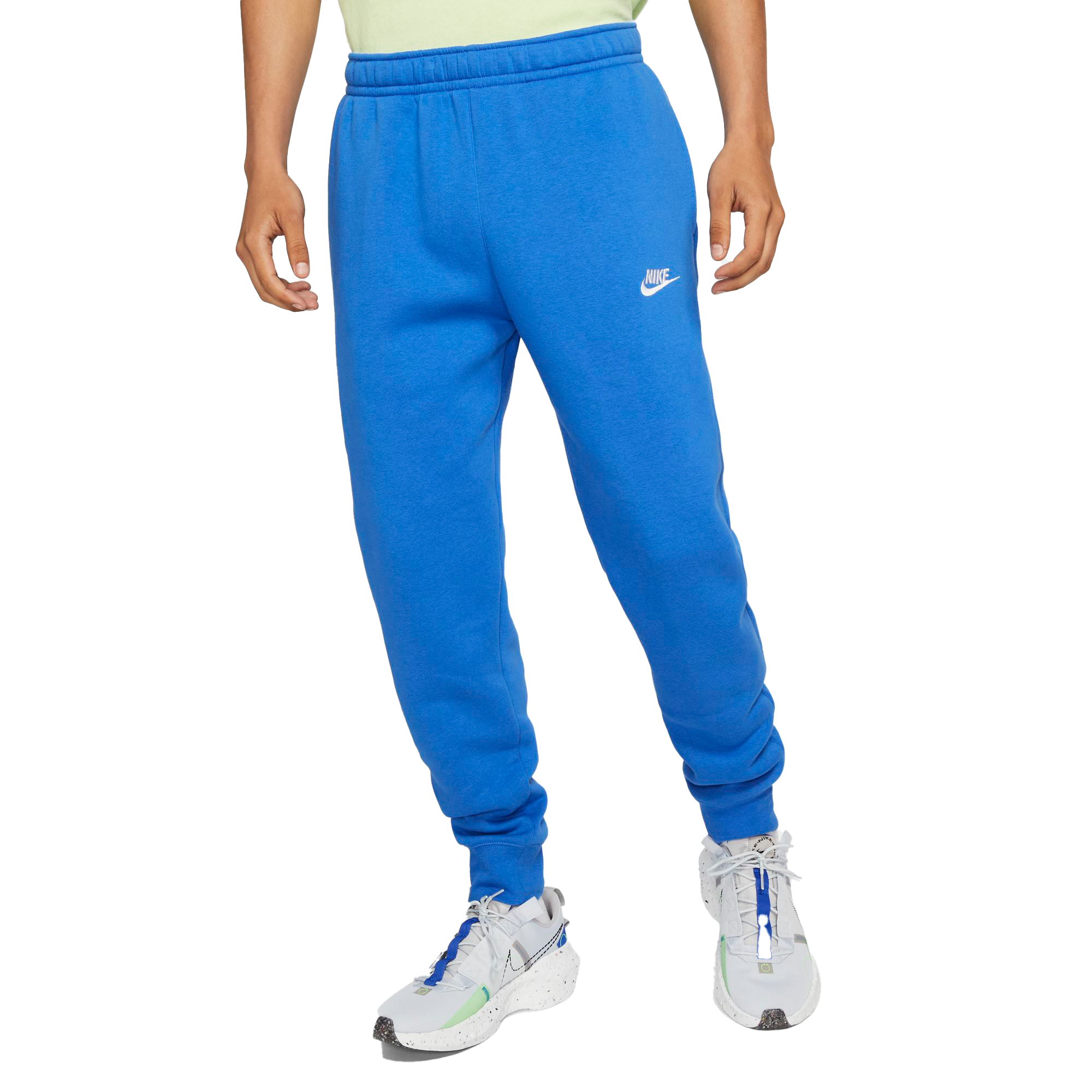 Nike Men's Sportswear Club Fleece Joggers-Blue - BLUE Thumbnail View 1