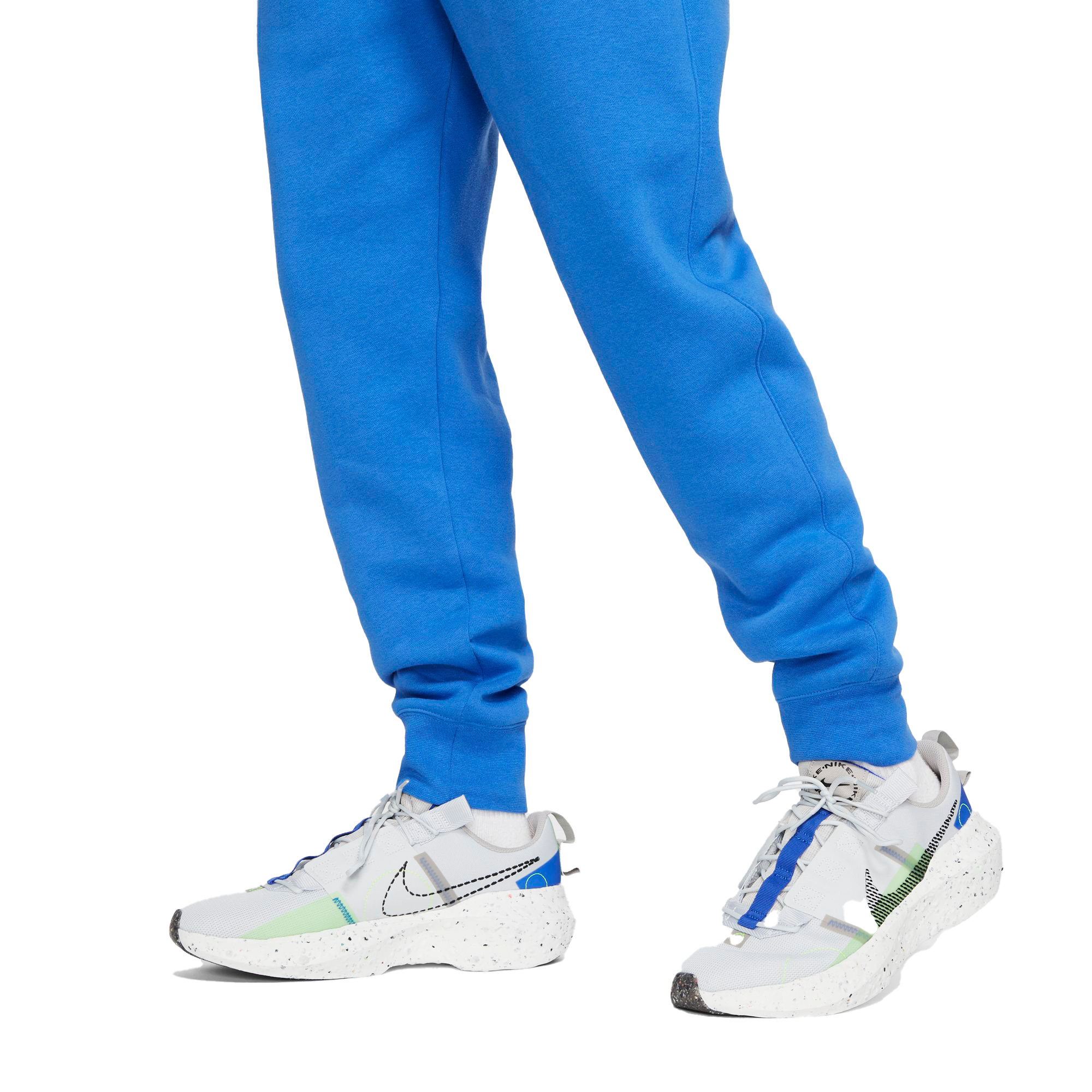 Nike Sportswear Men's Club Fleece Joggers Pants (Psychic Blue/Psychic  Blue/White, XXX-Large)