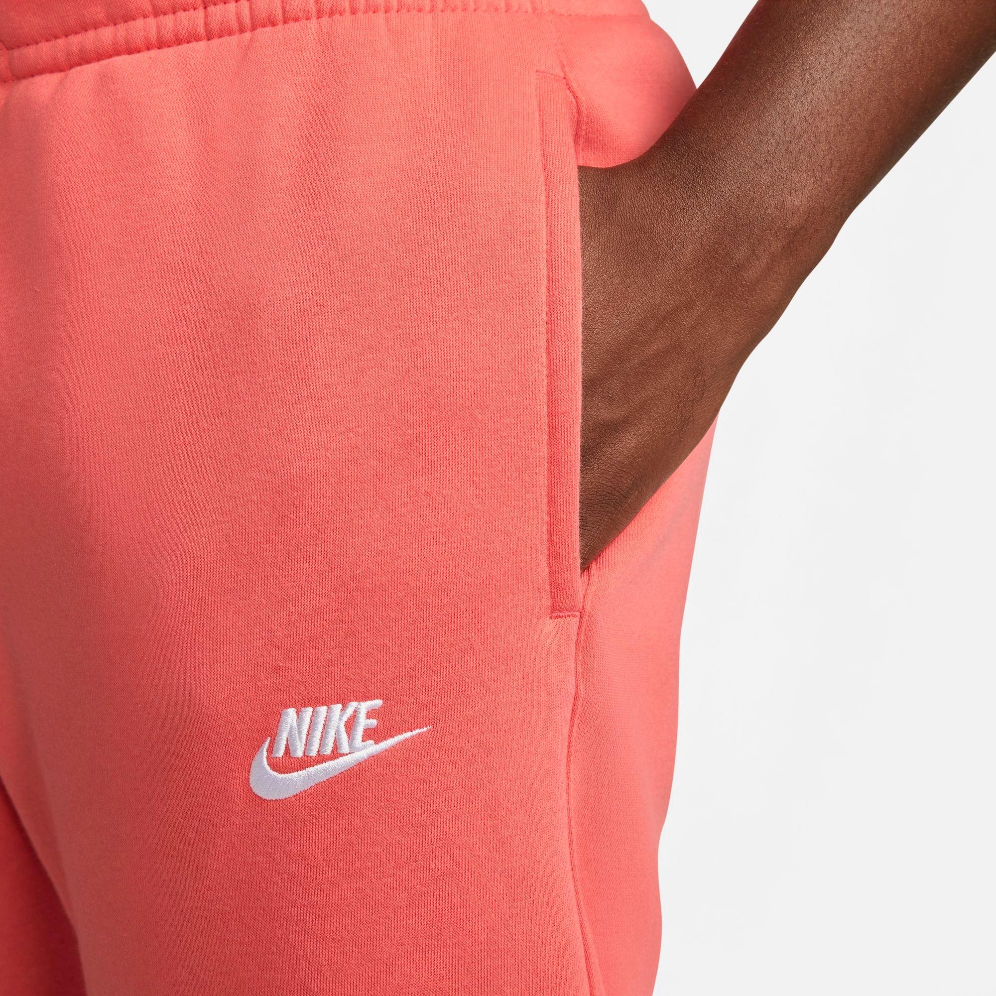 Nike Men's Sportswear Club Fleece Joggers, XL, Guava Ice - Yahoo Shopping