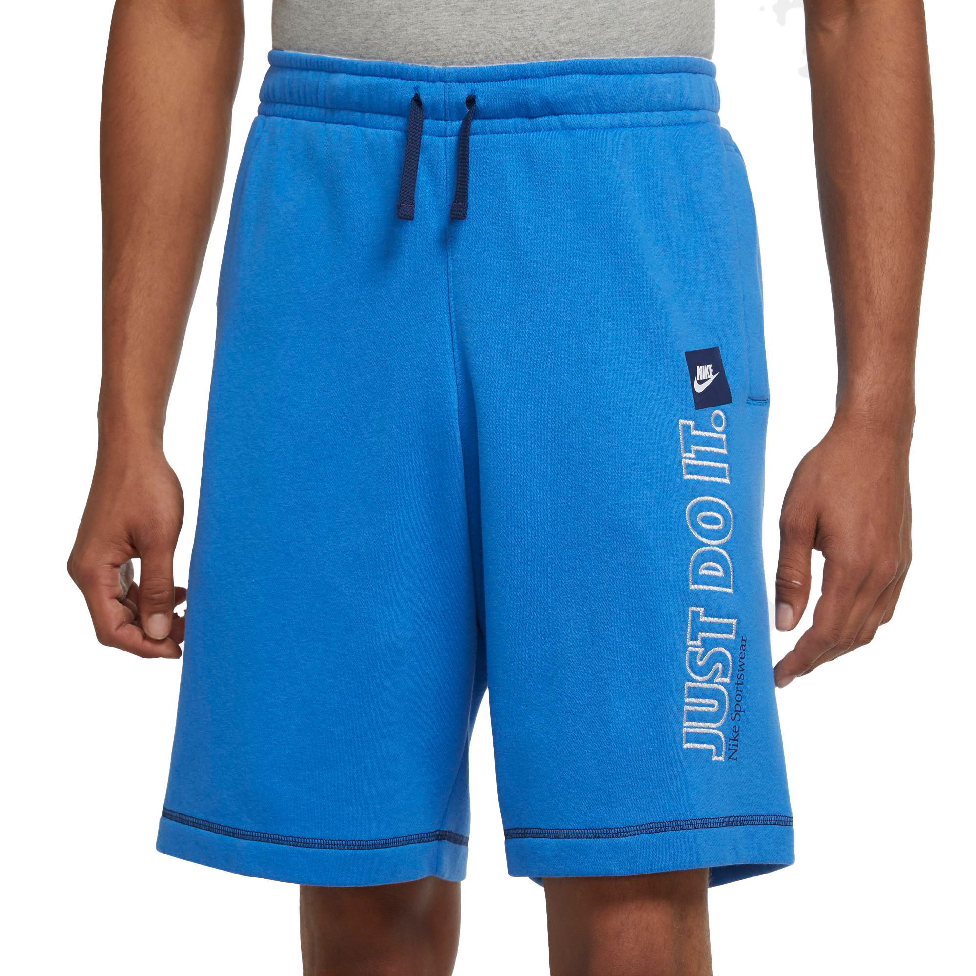 Nike Men's Sportswear JDI Brushed Back Fleece "Navy/Blue" Shorts