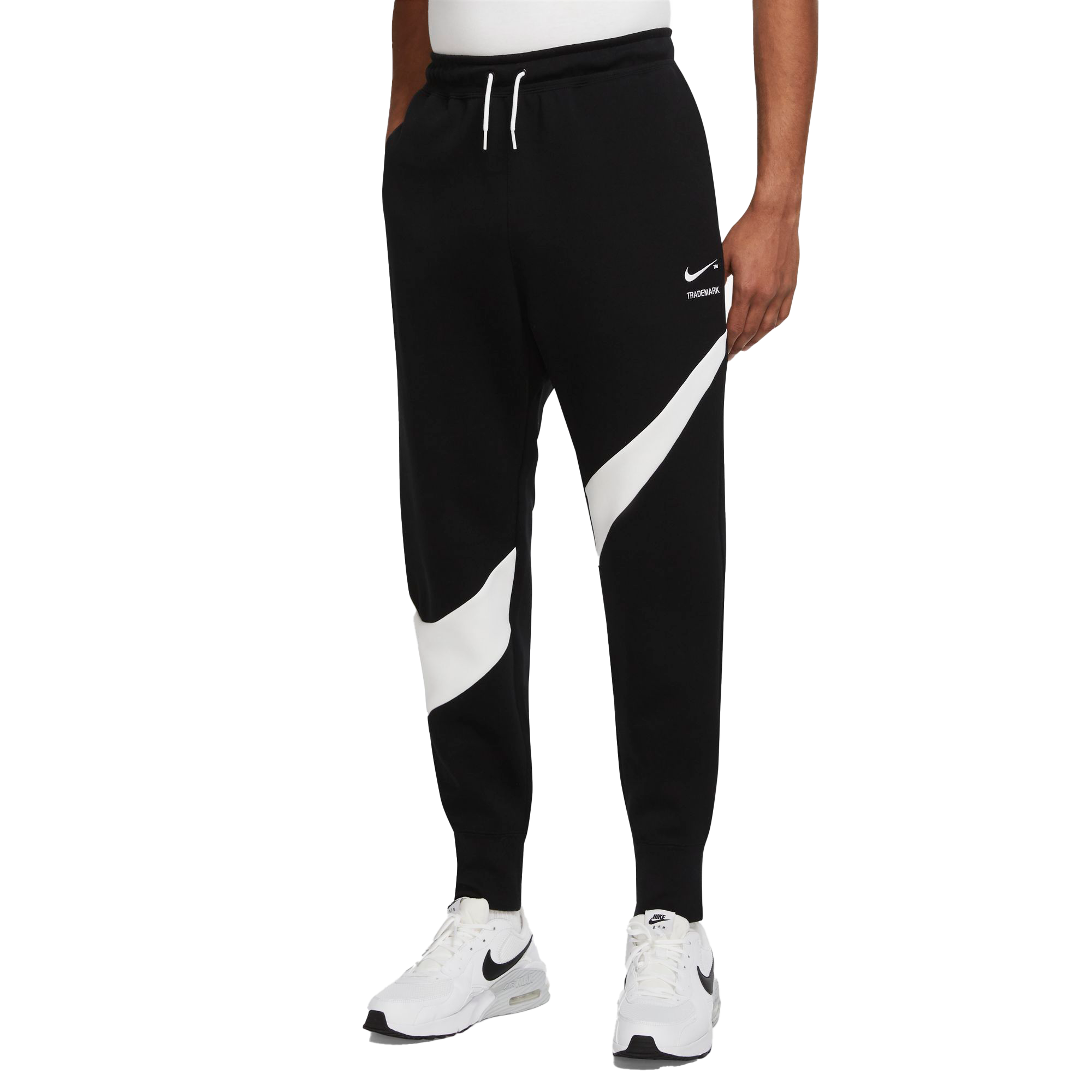 Survêtement nike swoosh noir new arrivals