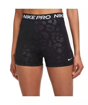 Puñalada golondrina Negociar Nike Women's Pro Dri-FIT 3" High-Rise Printed Animal All Over Print Shorts
