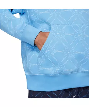Nike Men's Sportswear Club All Over Print Light Blue Pullover