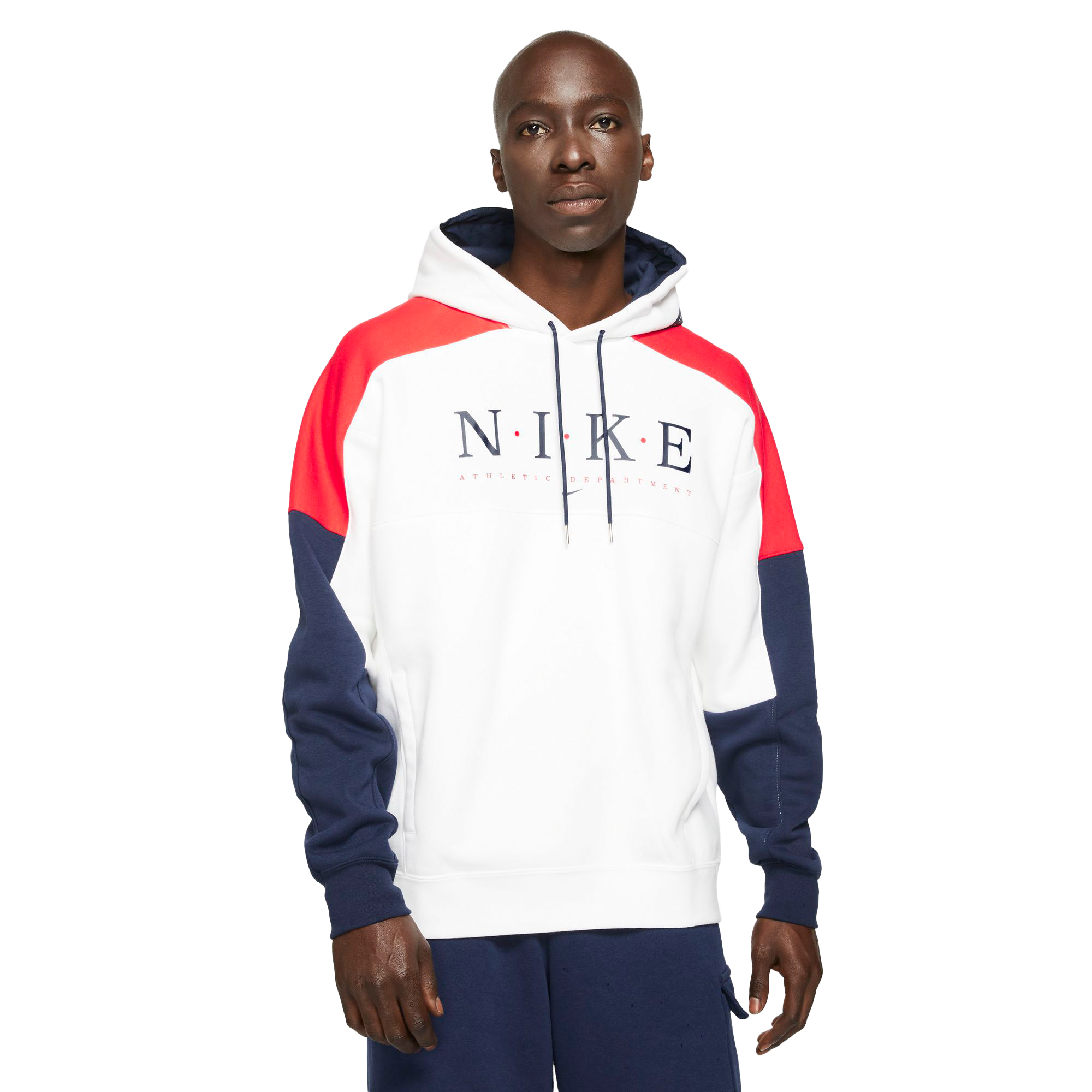 Nike Men's Sportswear Club Colorblock Pullover Hoodie