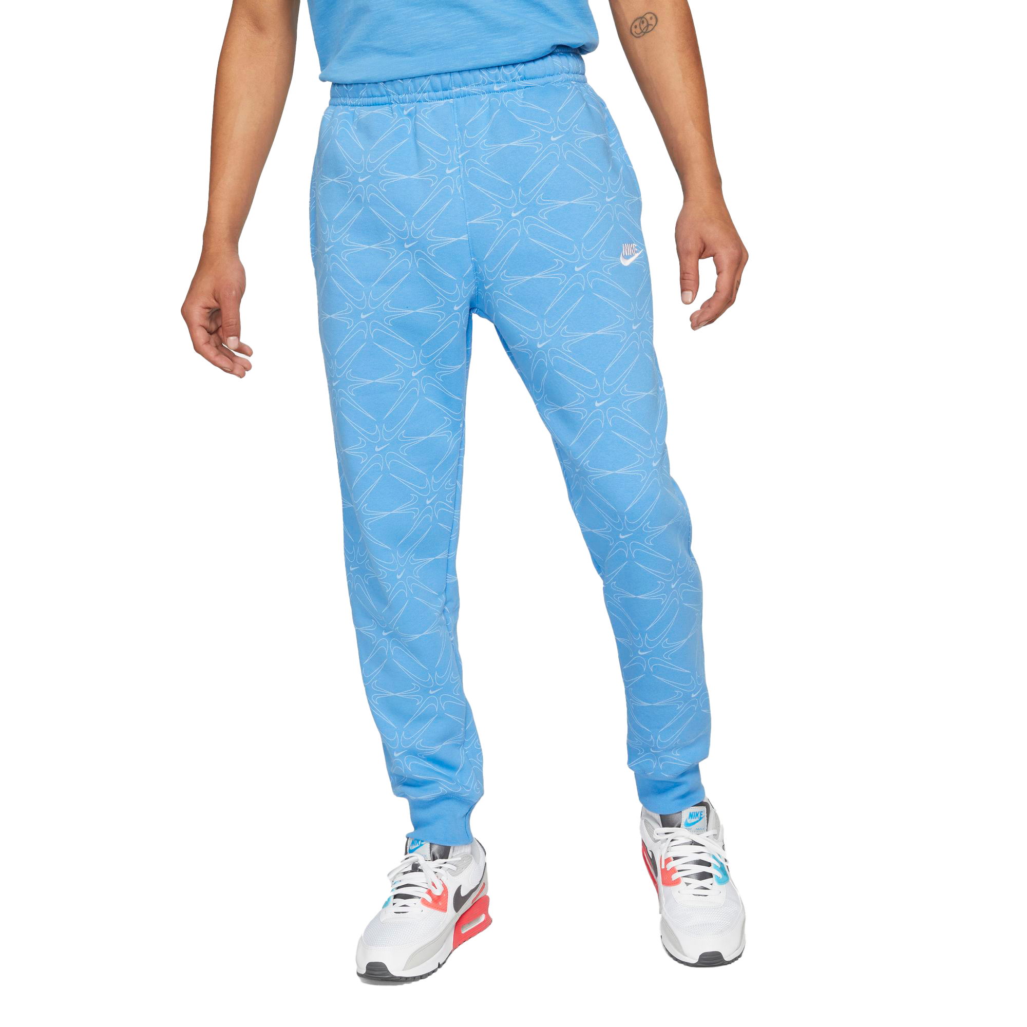 Sky Blue and White ND Joggers set – Not Defeated