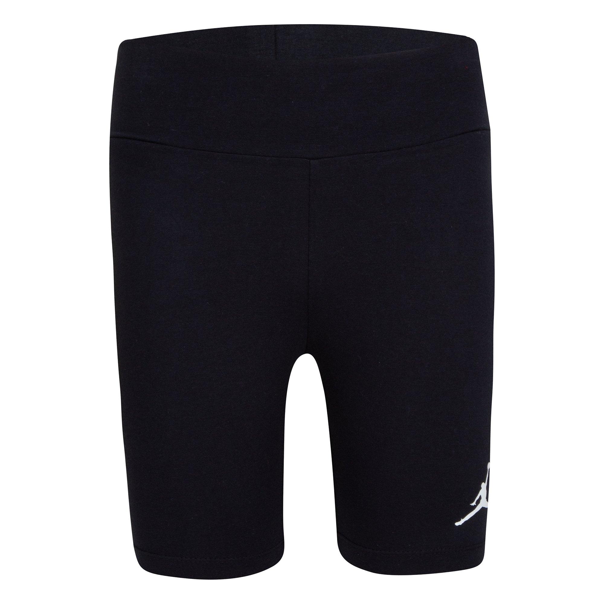 Jordan Girls' Essentials "Black" Bike Shorts - BLACK Thumbnail View 1