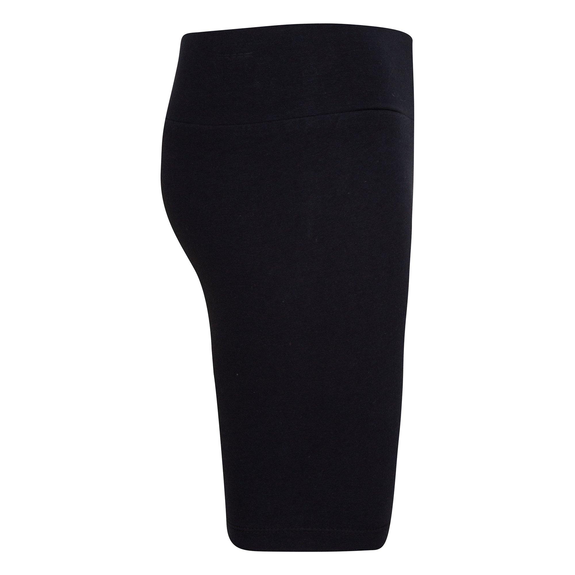 Jordan Girls' Essentials "Black" Bike Shorts - BLACK Thumbnail View 4