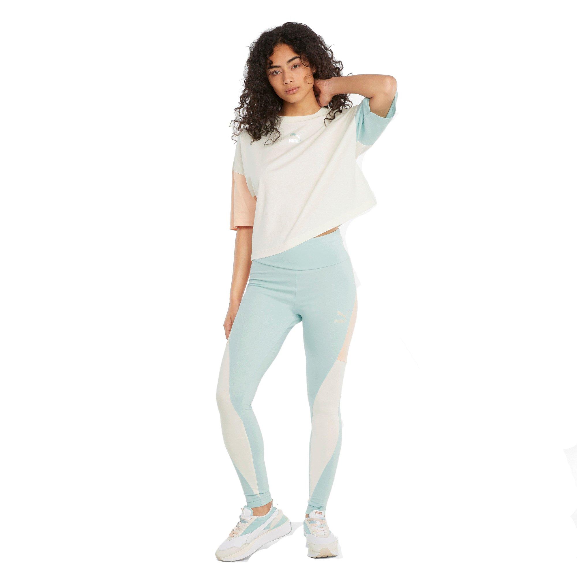 PUMA Women's Classic Boyfriend Tee - IVORY Thumbnail View 3