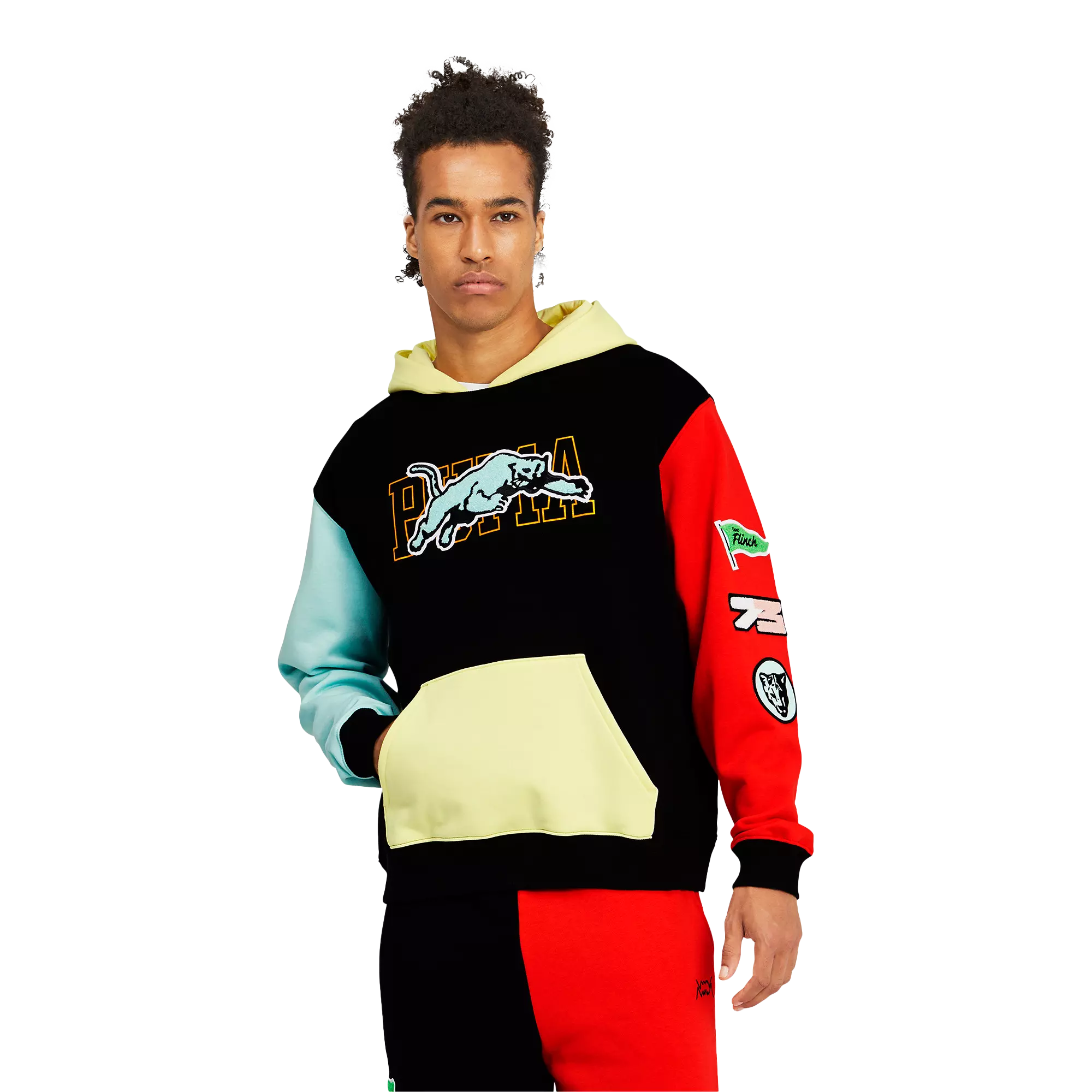 PUMA Men's Franchise Combine Hoodie - MULTI-COLOR