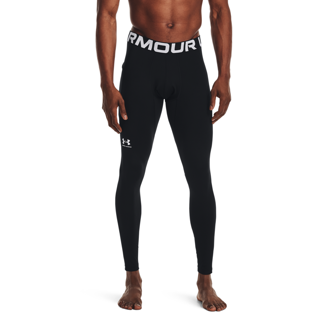 Under Armour Men's Armour ColdGear Leggings - BLACK Thumbnail View 1