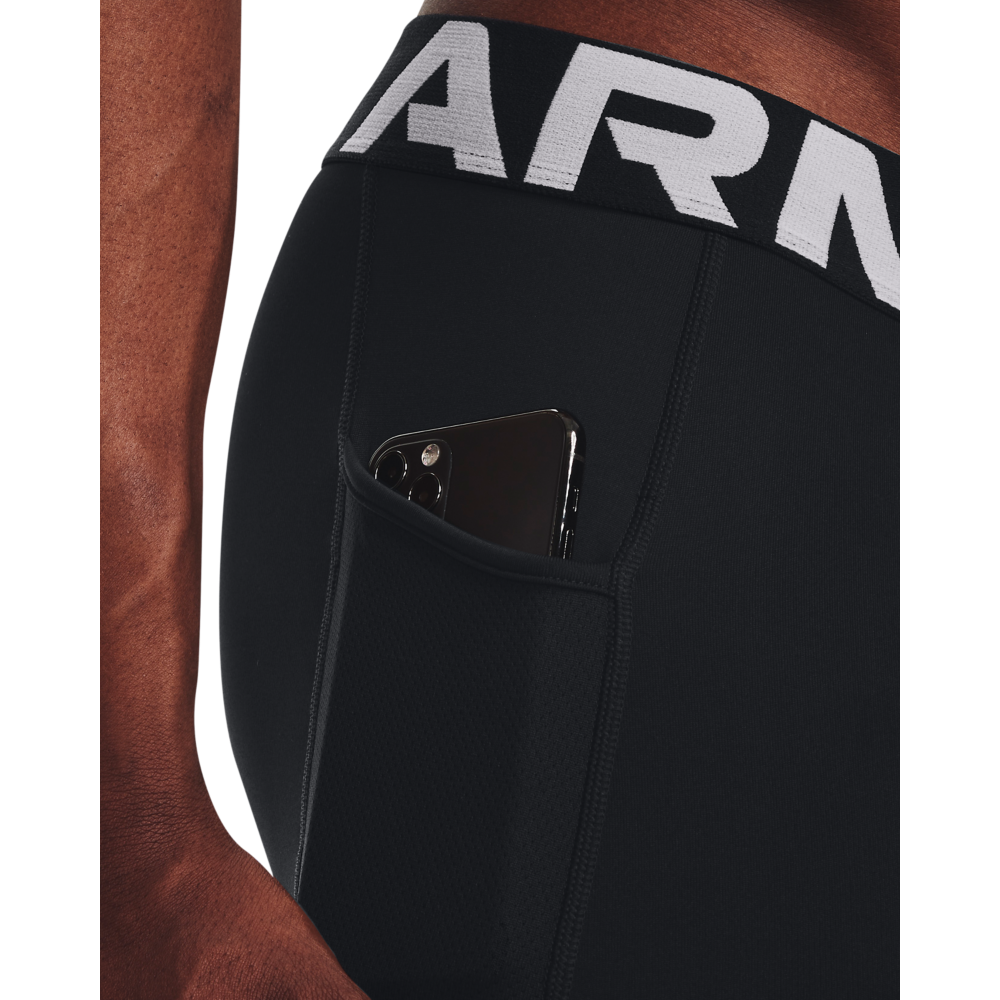 Under Armour Men's Armour ColdGear Leggings - BLACK Thumbnail View 3