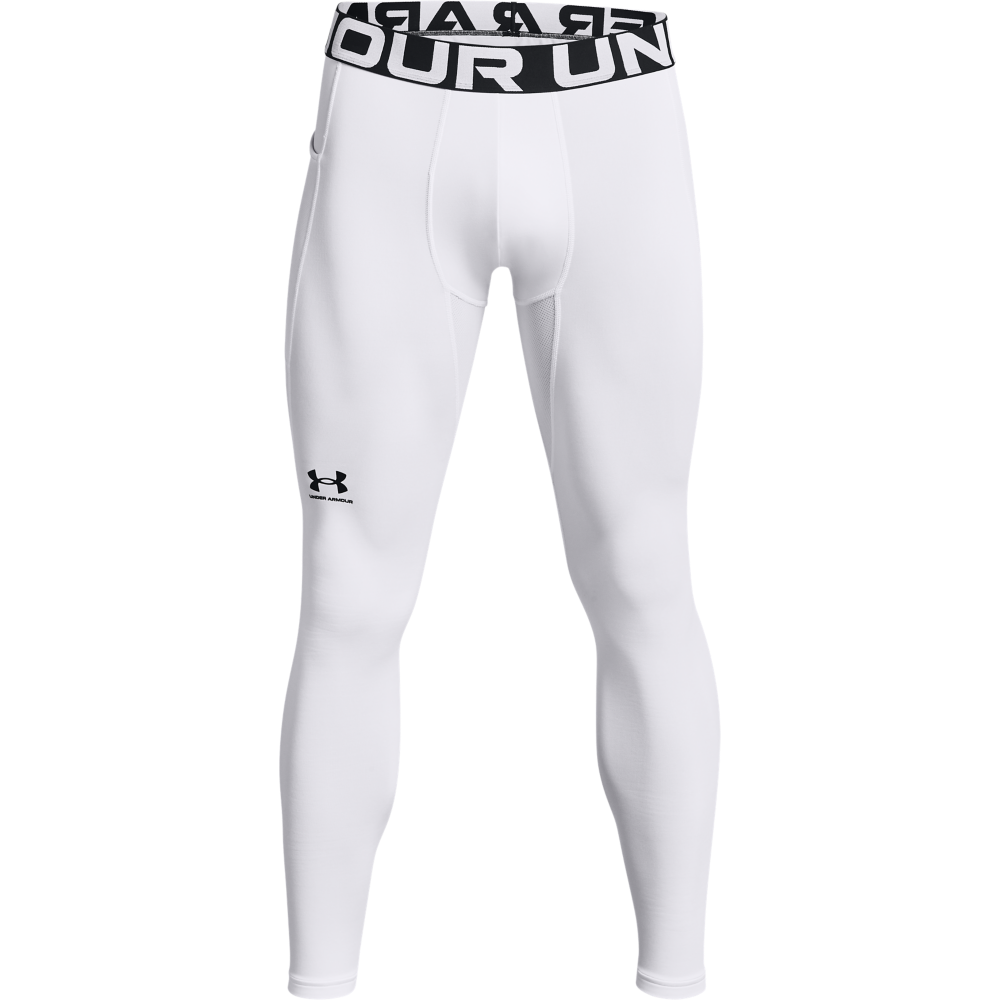 Under Arnour Men's Armour ColdGear "White" Leggings - WHITE Thumbnail View 5