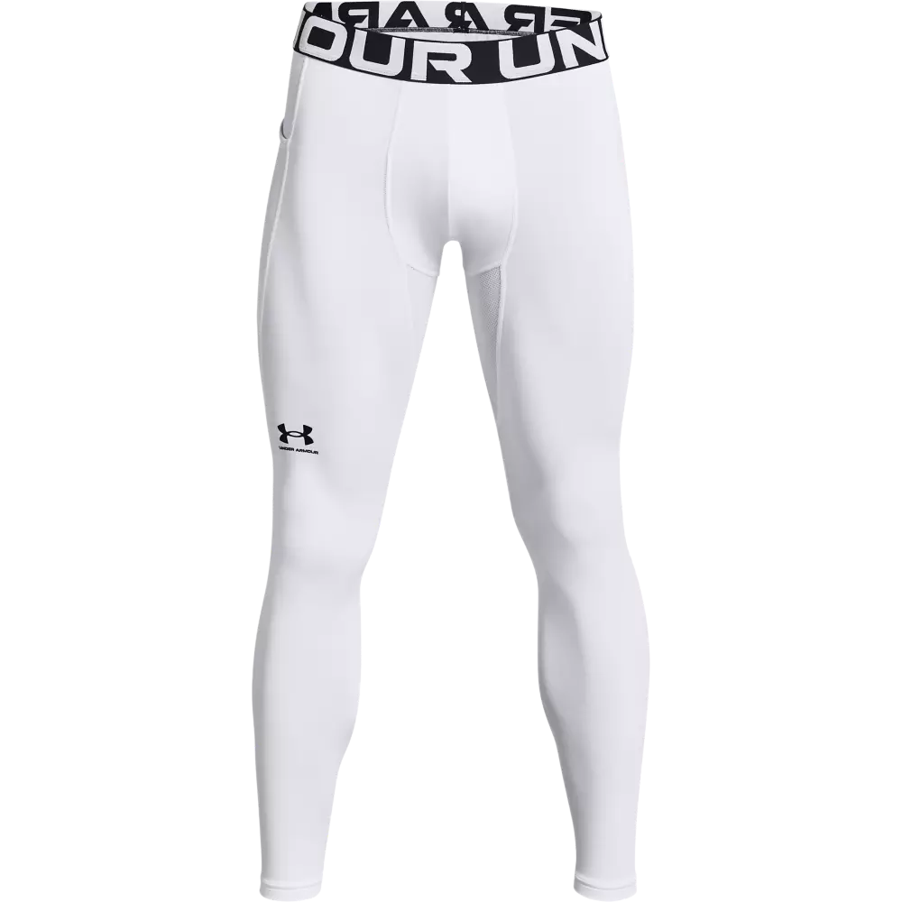 Under Arnour Men's Armour ColdGear "White" Leggings - WHITE