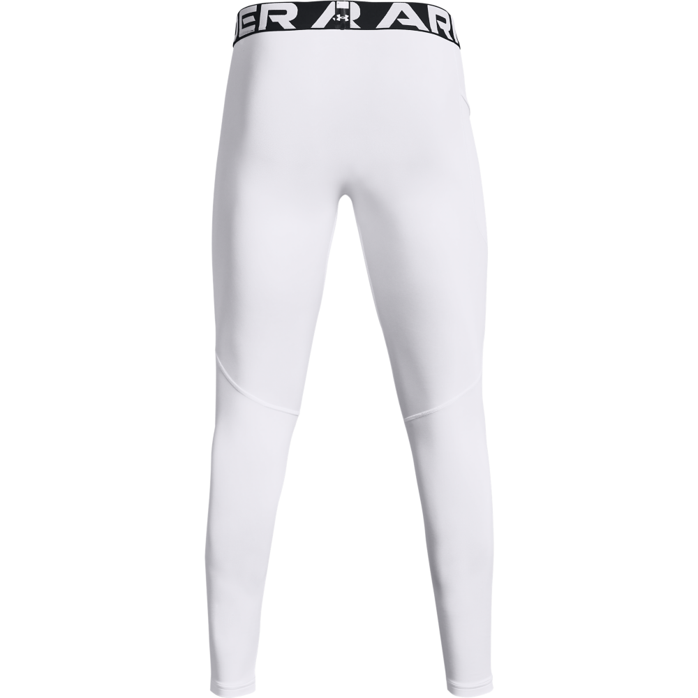 Under Arnour Men's Armour ColdGear "White" Leggings - WHITE Thumbnail View 6