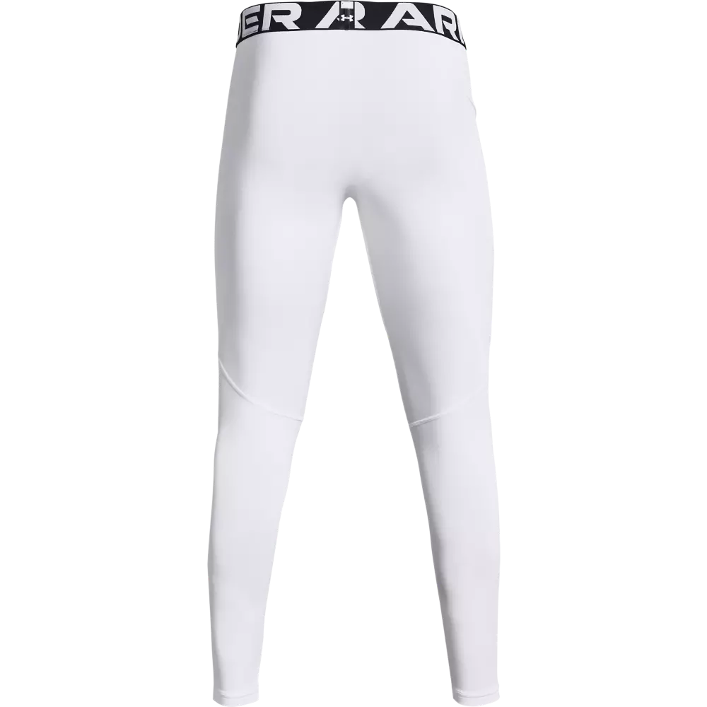 Under Arnour Men's Armour ColdGear "White" Leggings - WHITE