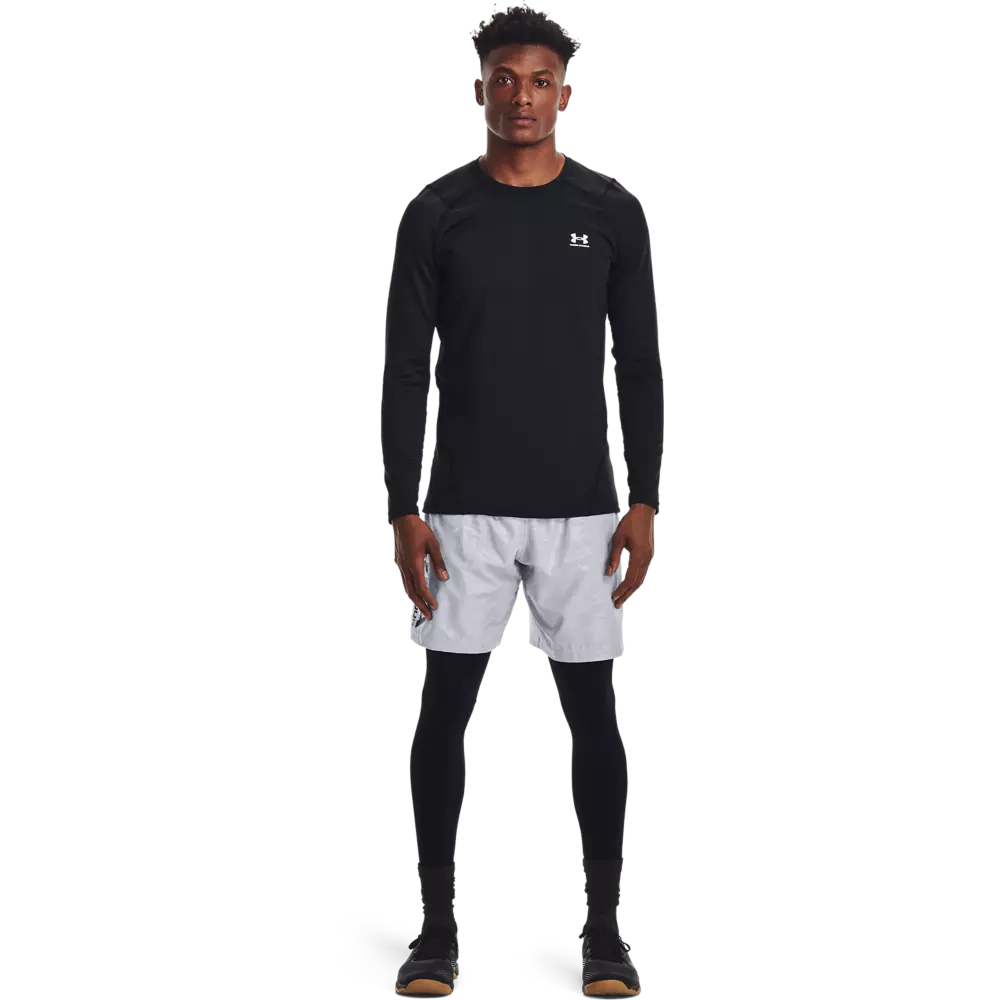 Under Armour Men's ColdGear Armour Fitted  Shirt - BLACK