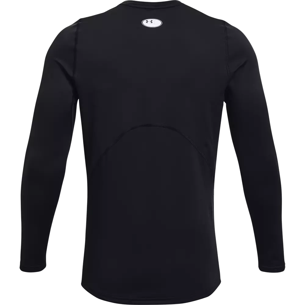 Under Armour Men's ColdGear Armour Fitted  Shirt - BLACK