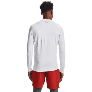 Under Armour Men's ColdGear Armour Fitted "White" Crew Shirt