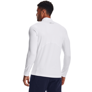 Under Armour Men's ColdGear Armour Fitted Mock "White" Compression Shirt