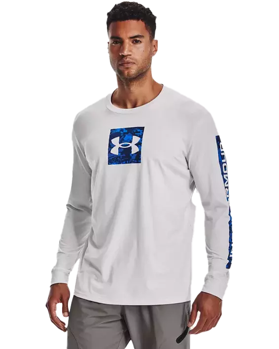 Under Armour Men's Camo Boxed Sportstyle Long Sleeve T-Shirt : :  Clothing, Shoes & Accessories