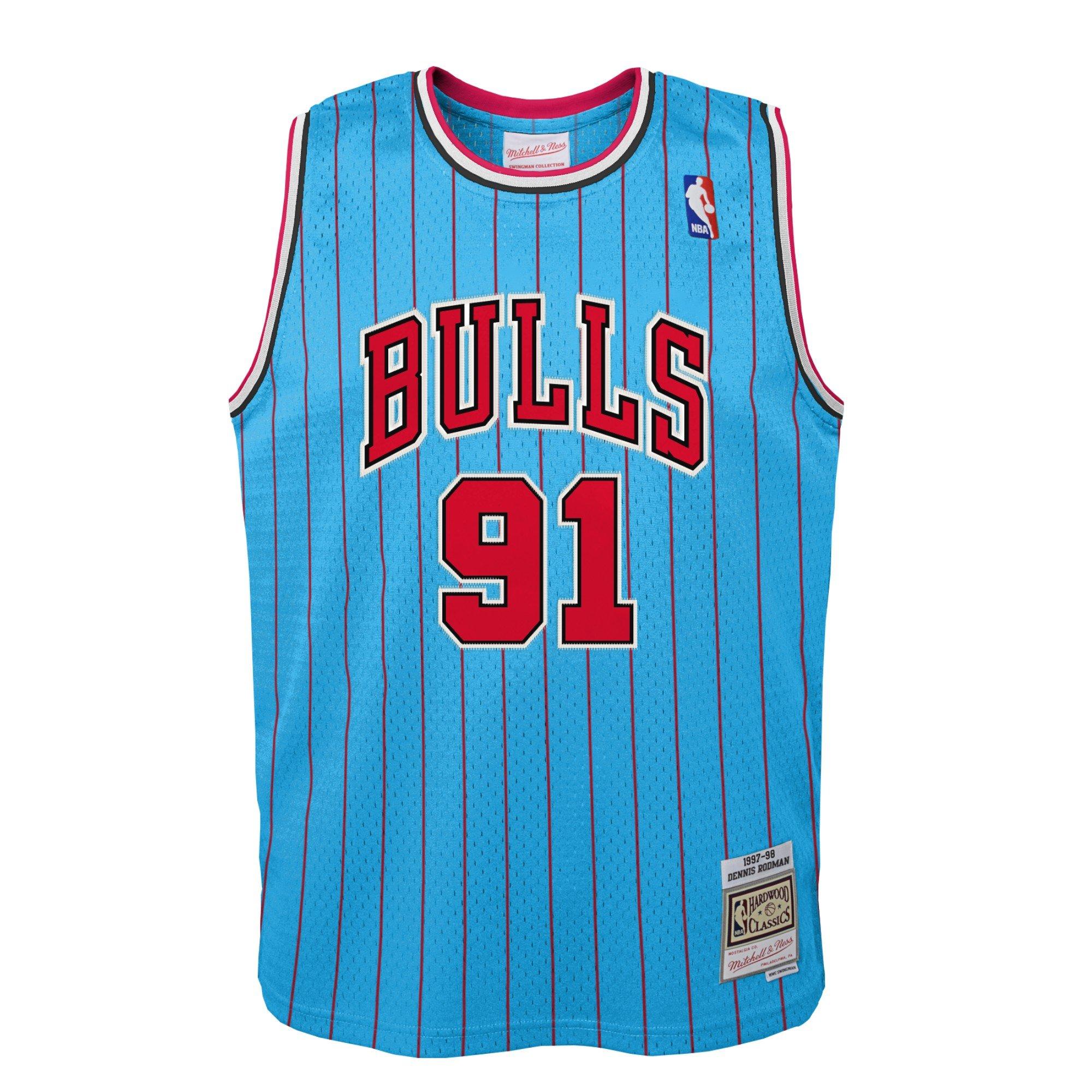 blue dennis rodman jersey