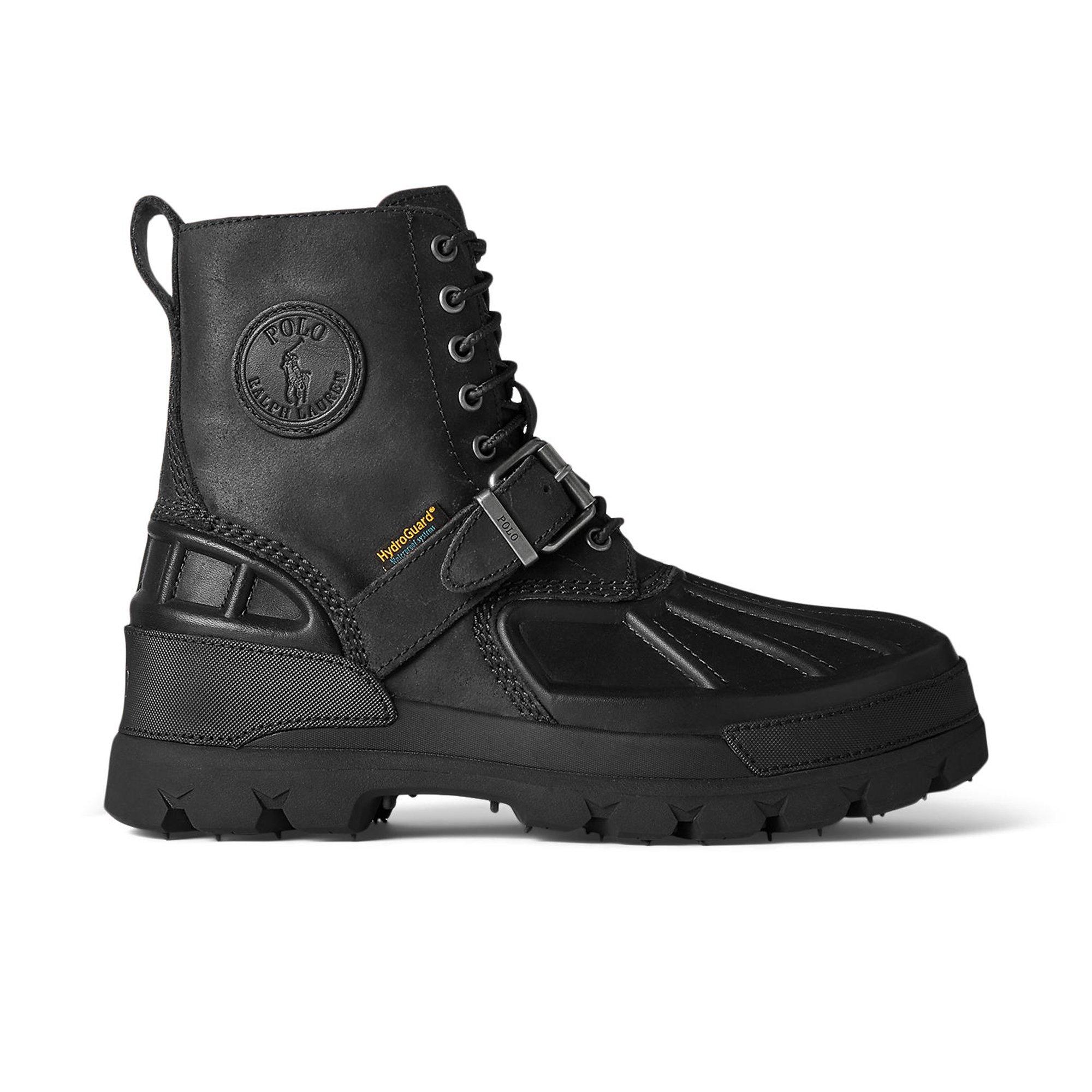 Black best sale polo boots