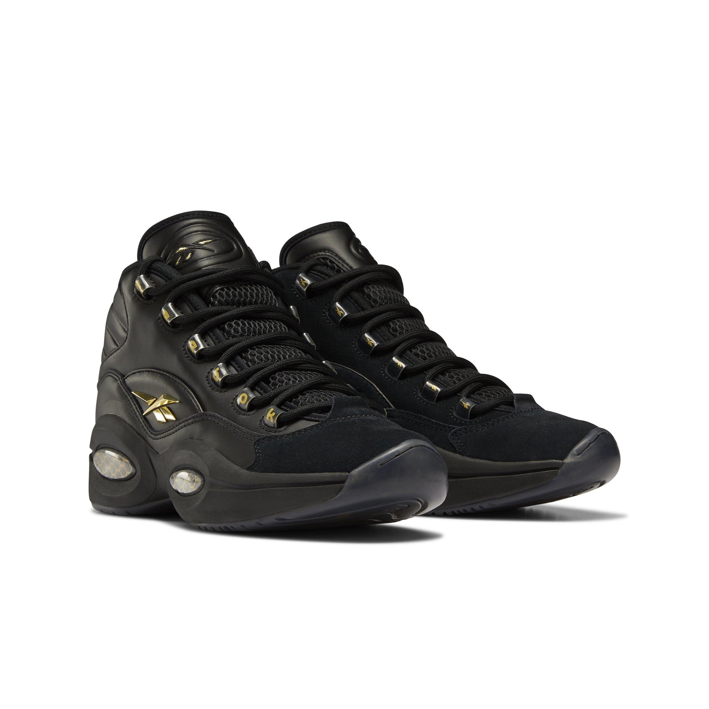 Reebok question black hot sale gold for sale