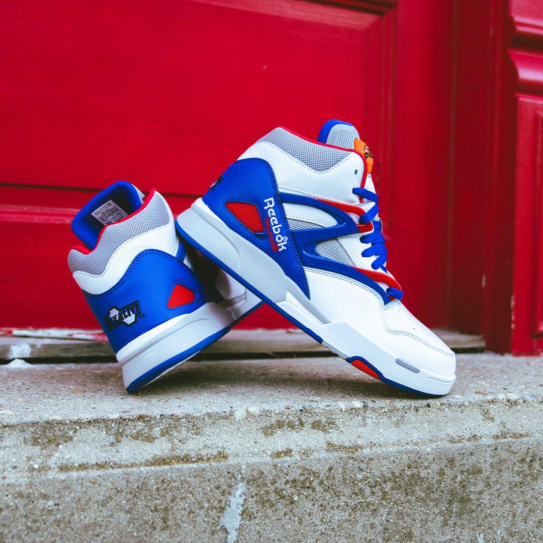 Reebok Pump Omni Zone II White Vector Red –