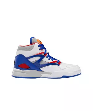 Reebok Omni Zone II "White/Bright Cobalt/Vector Men's Basketball Shoe
