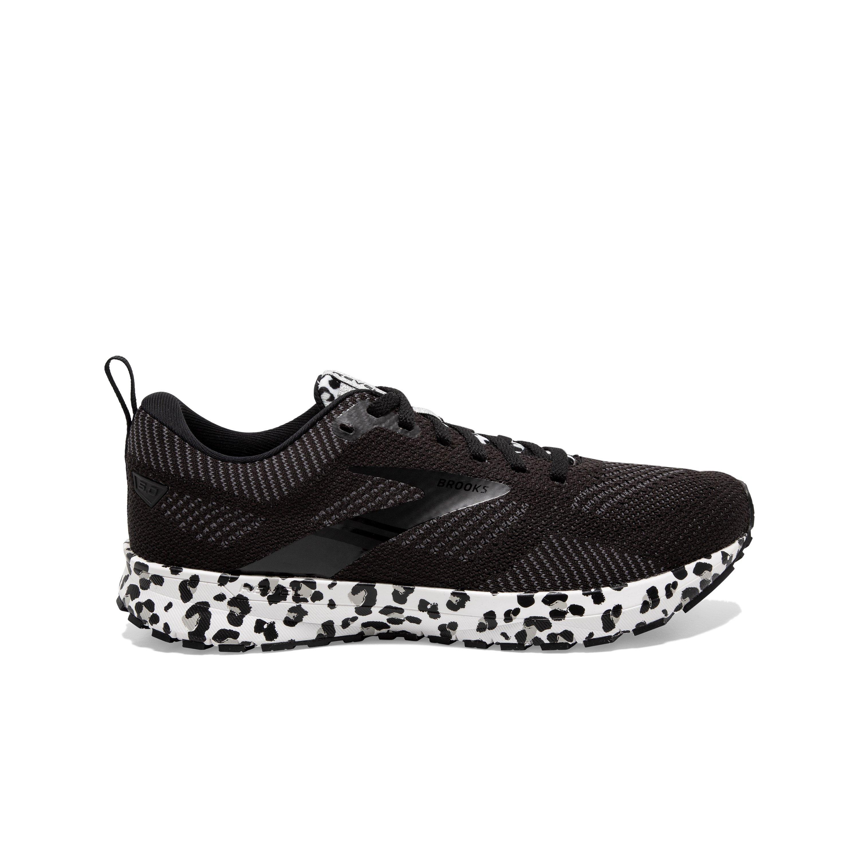 adidas black and white leopard shoes