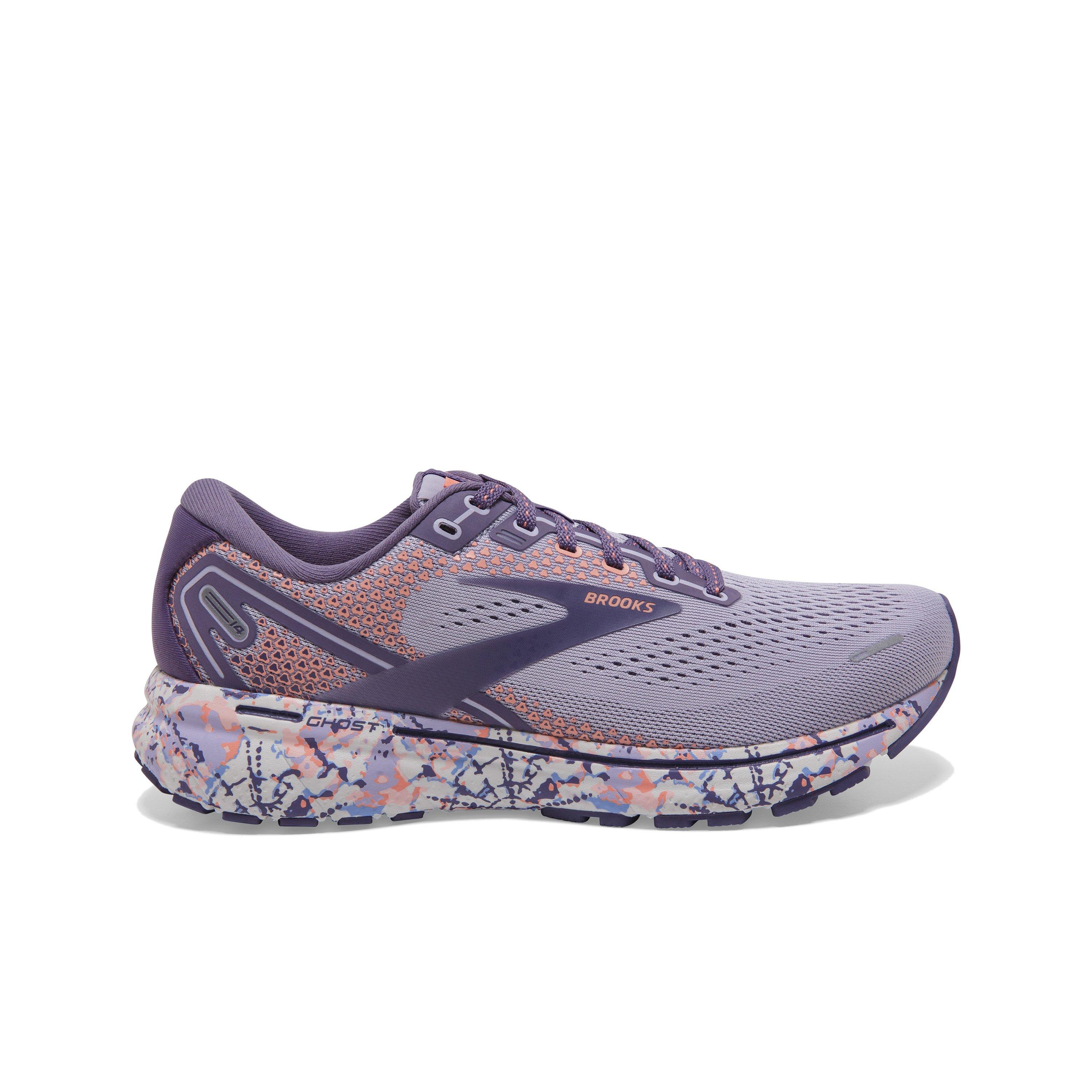 brooks ghost purple