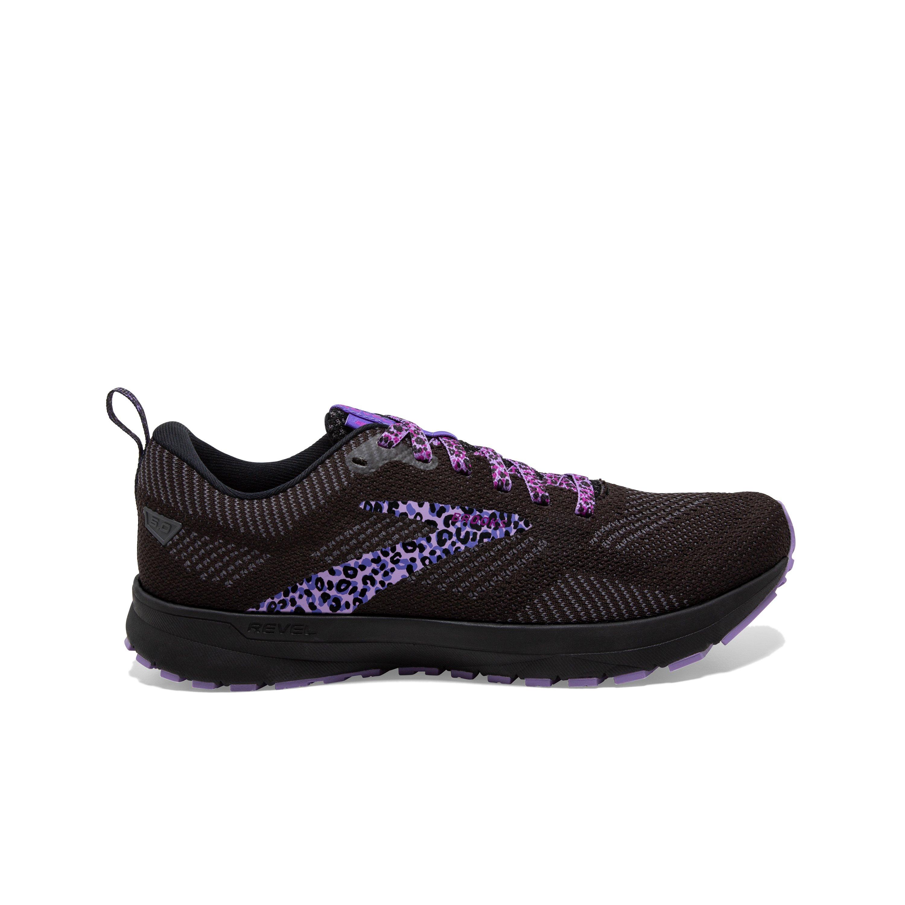 BROOKS REVEL WOMENS BLACK  Black Womens Lifestyle & Gym Running Shoes